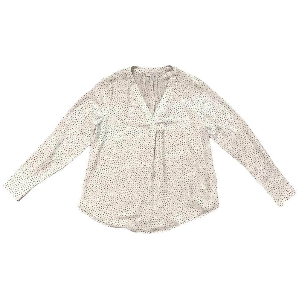 White Patterned Blouse